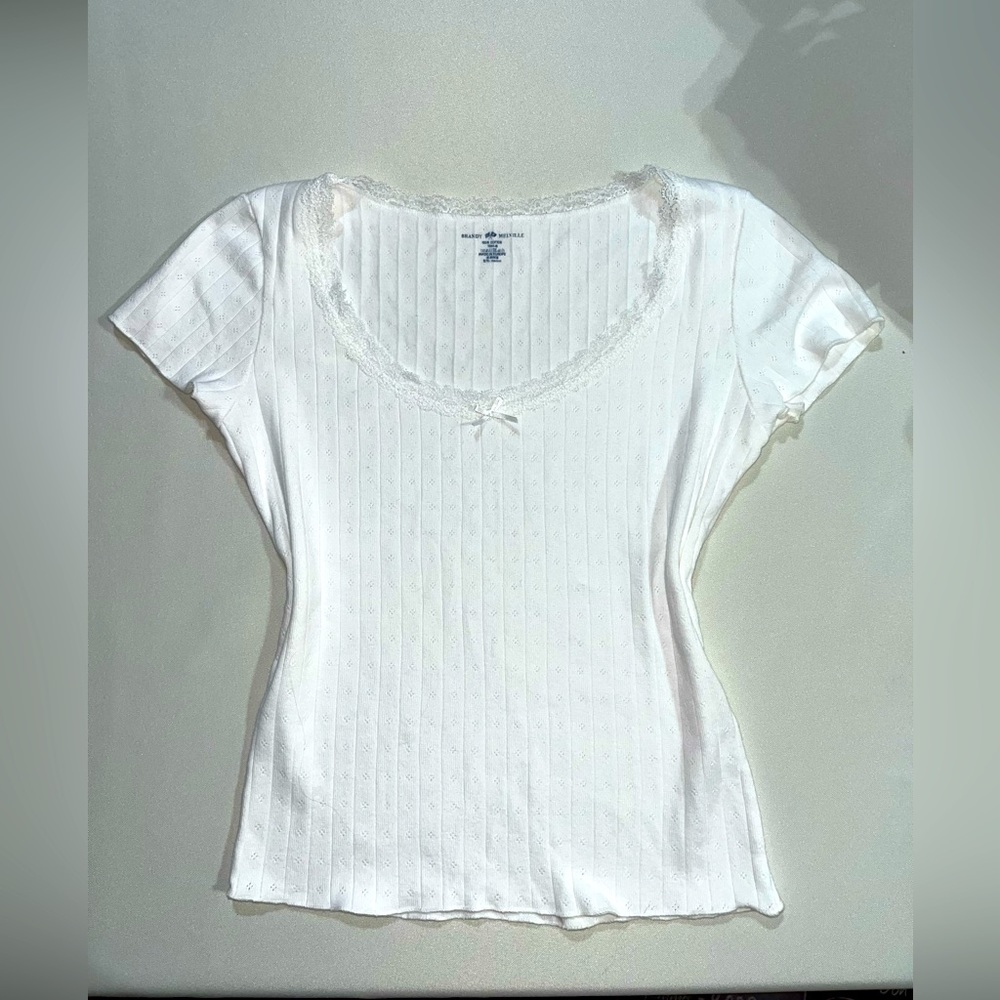 BRANDY MELVILLE Lace Shirt